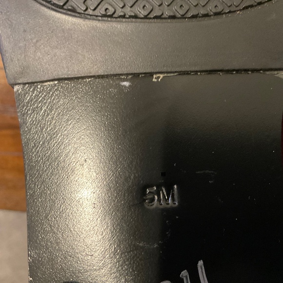 NEW Tory Burch Caitlin Burgundy Suede stretch over the knee boot size 5M - Picture 10 of 11